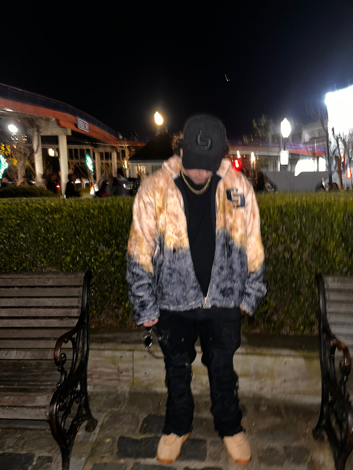 Gold Faux Jacket